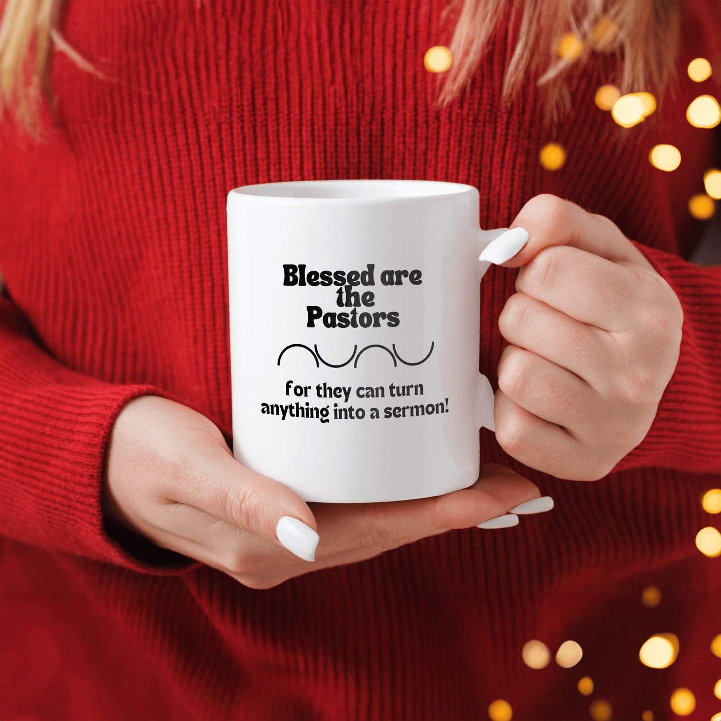 Pastors and sermons humor ceramic coffee mug| Blessed are the Pastors| Fun gift for any occasion for a Pastor - free shipping to USA