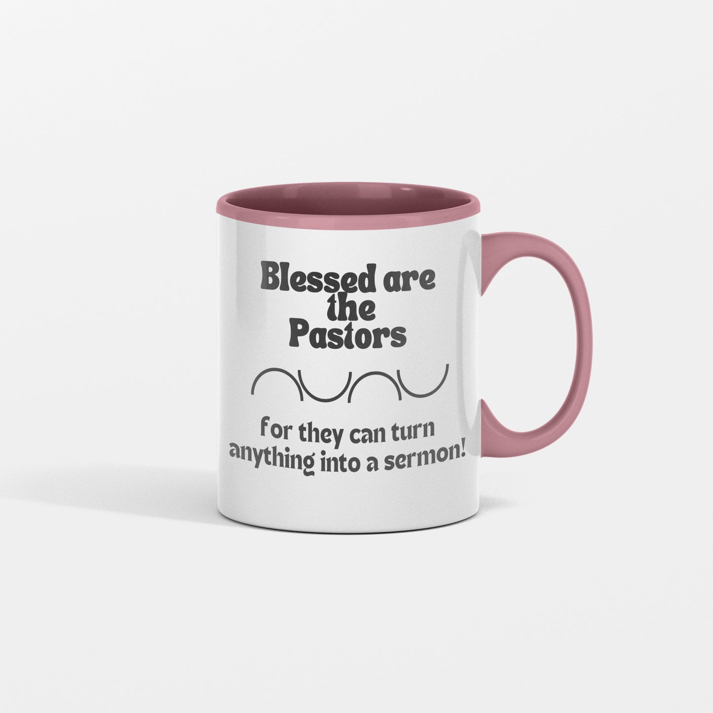 Pastors and sermons humor ceramic coffee mug| Blessed are the Pastors| Fun gift for any occasion for a Pastor - free shipping to USA