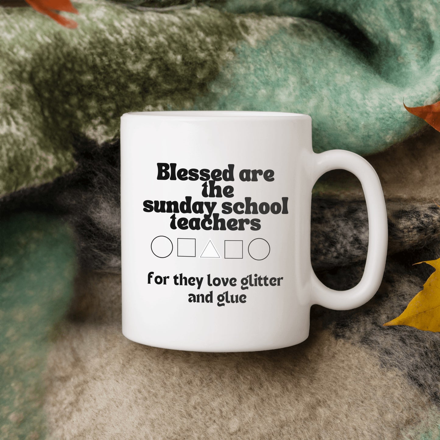 Crafty sunday school teacher ceramic coffee mug - Sunday school teacher gift for all occasions - free shipping to USA