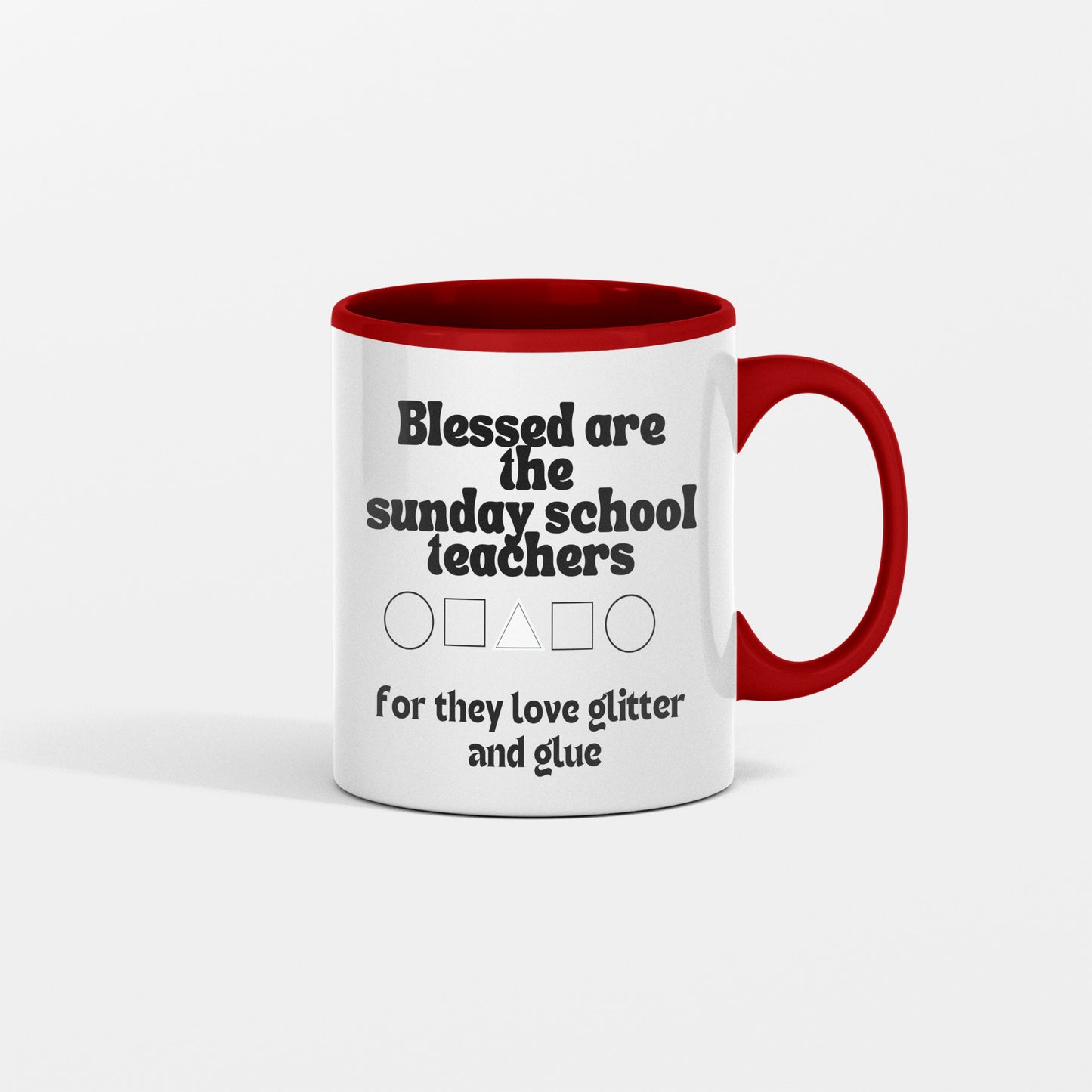 Crafty sunday school teacher ceramic coffee mug - Sunday school teacher gift for all occasions - free shipping to USA