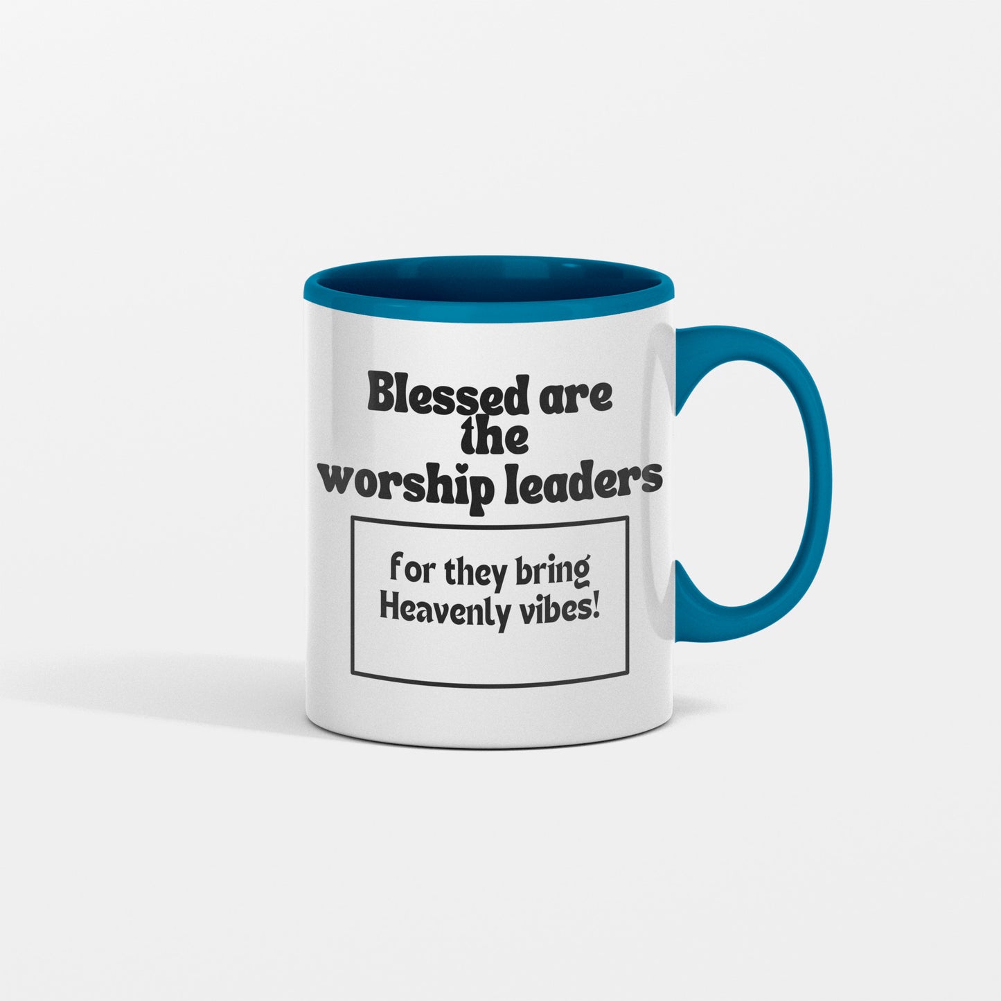 Heavenly vibes ceramic coffee mug- Custom Gift for Church worship team - free shipping to USA