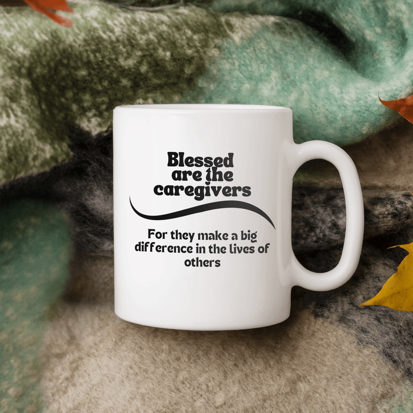 Caregiver tribute ceramic mug| Blessed are the caregivers| Great gift idea for Caregivers, Nurses, Health care aides - free shipping to USA