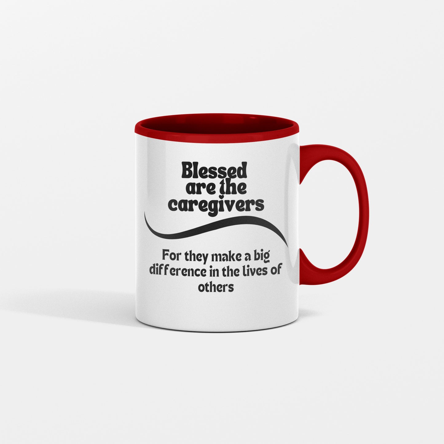 Caregiver tribute ceramic mug| Blessed are the caregivers| Great gift idea for Caregivers, Nurses, Health care aides - free shipping to USA