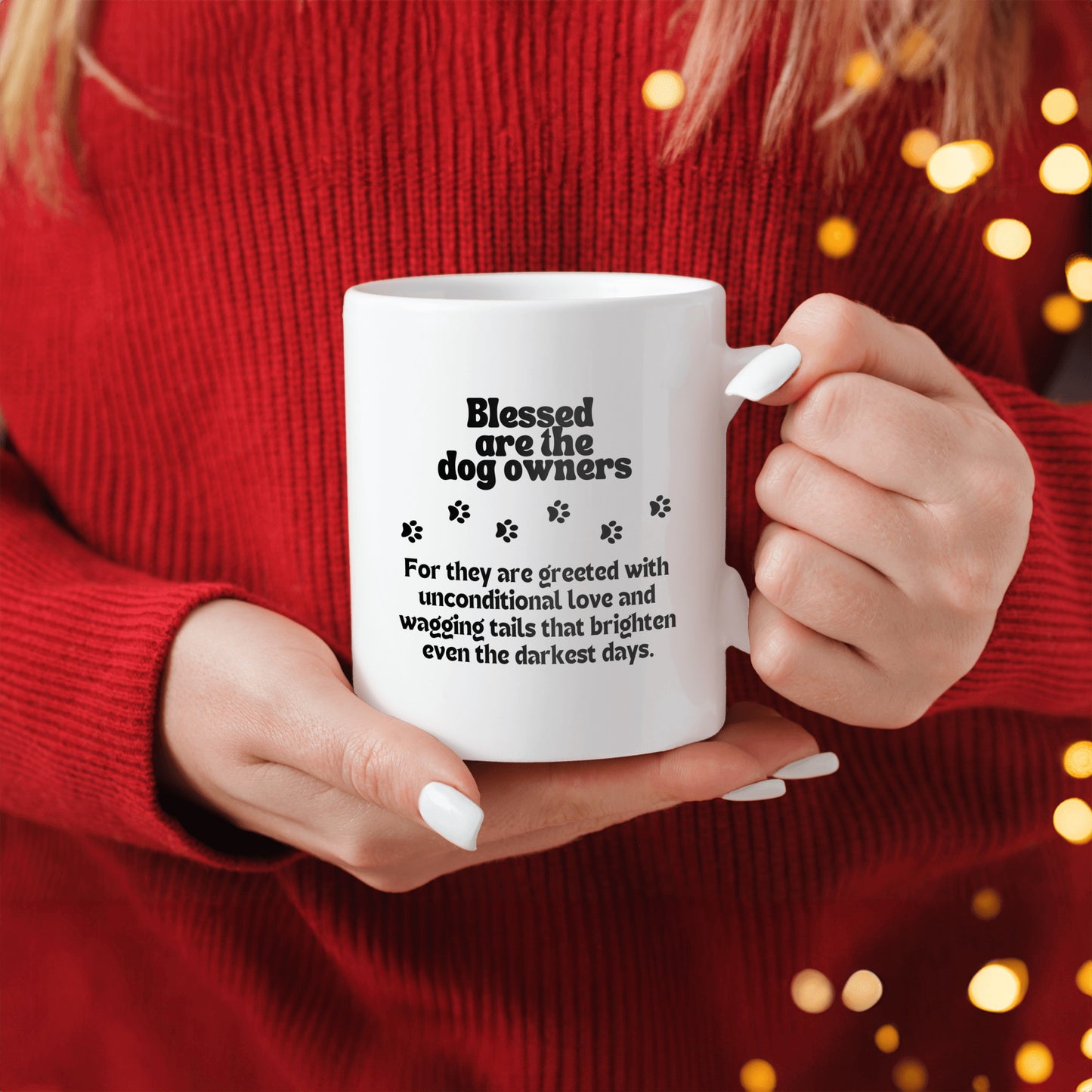 Dog owners gift| Blessed are the dog owners...ceramic coffee mug| Unique gift for dog owners | Great gift for any occasion - free shipping to USA