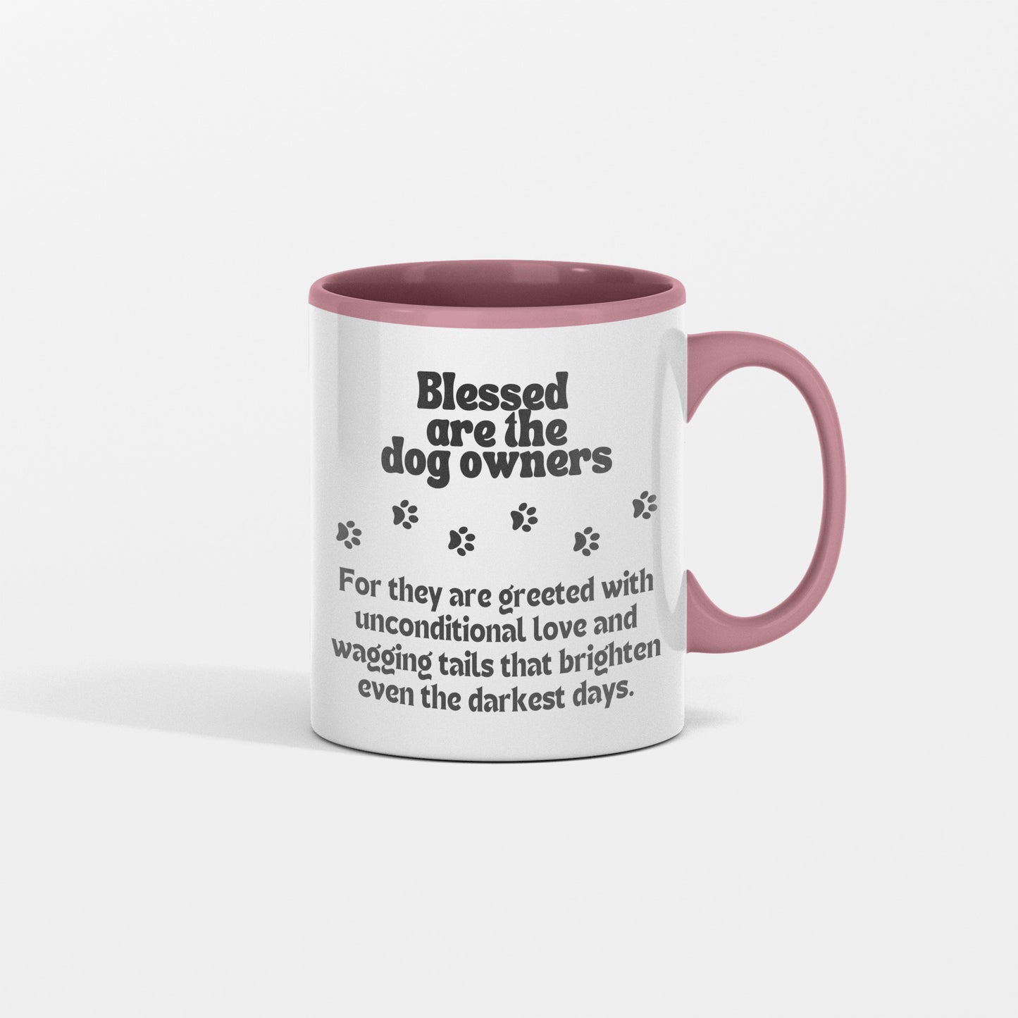 Dog owners gift| Blessed are the dog owners...ceramic coffee mug| Unique gift for dog owners | Great gift for any occasion - free shipping to USA