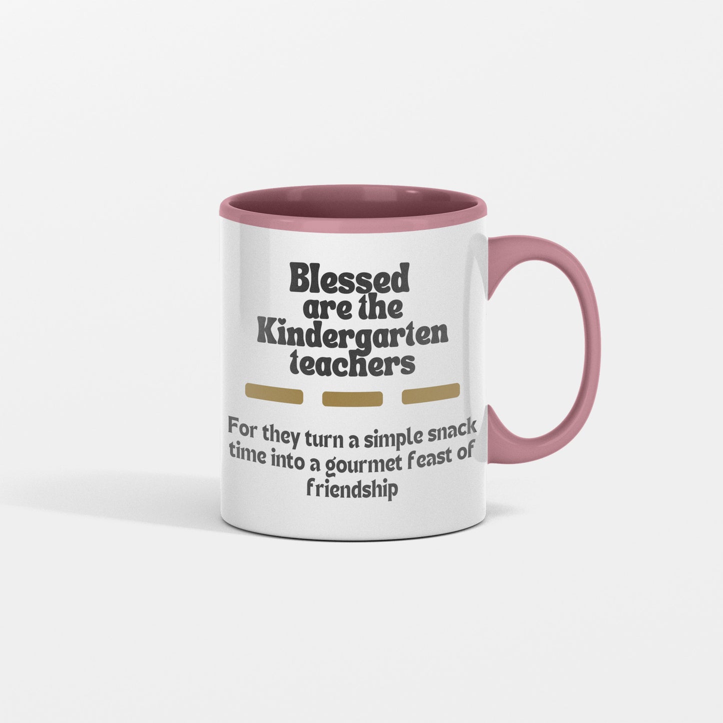 Tribute to kindergarten teachers| Blessed are the kindergarten teachers ceramic coffee mug| Custom gift for teacher - free shipping USA