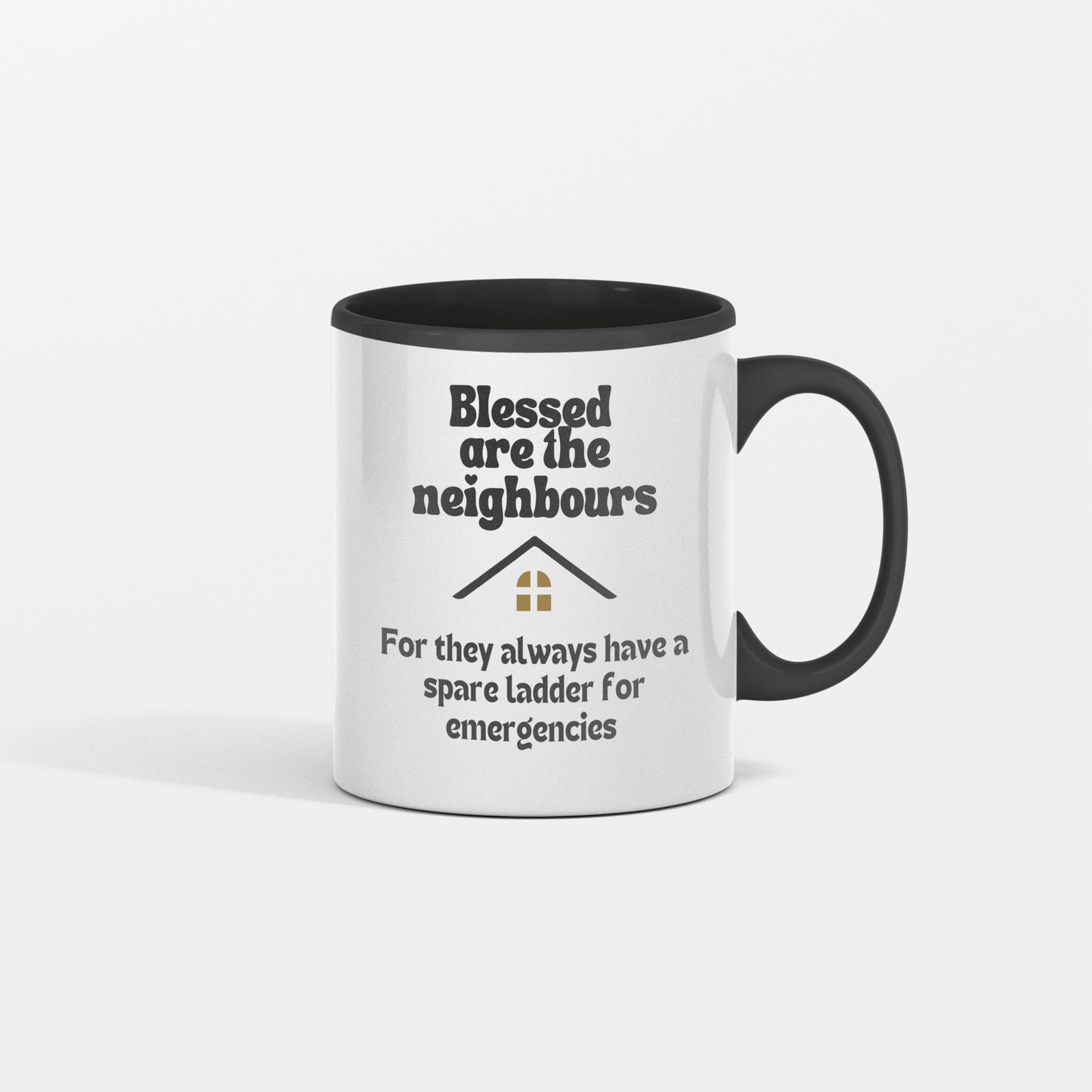 Great neighbour message| Blessed are the neighbours ceramic coffee mug| Funny neighbour quote| Thank you gift for neighbour - free shipping to USA