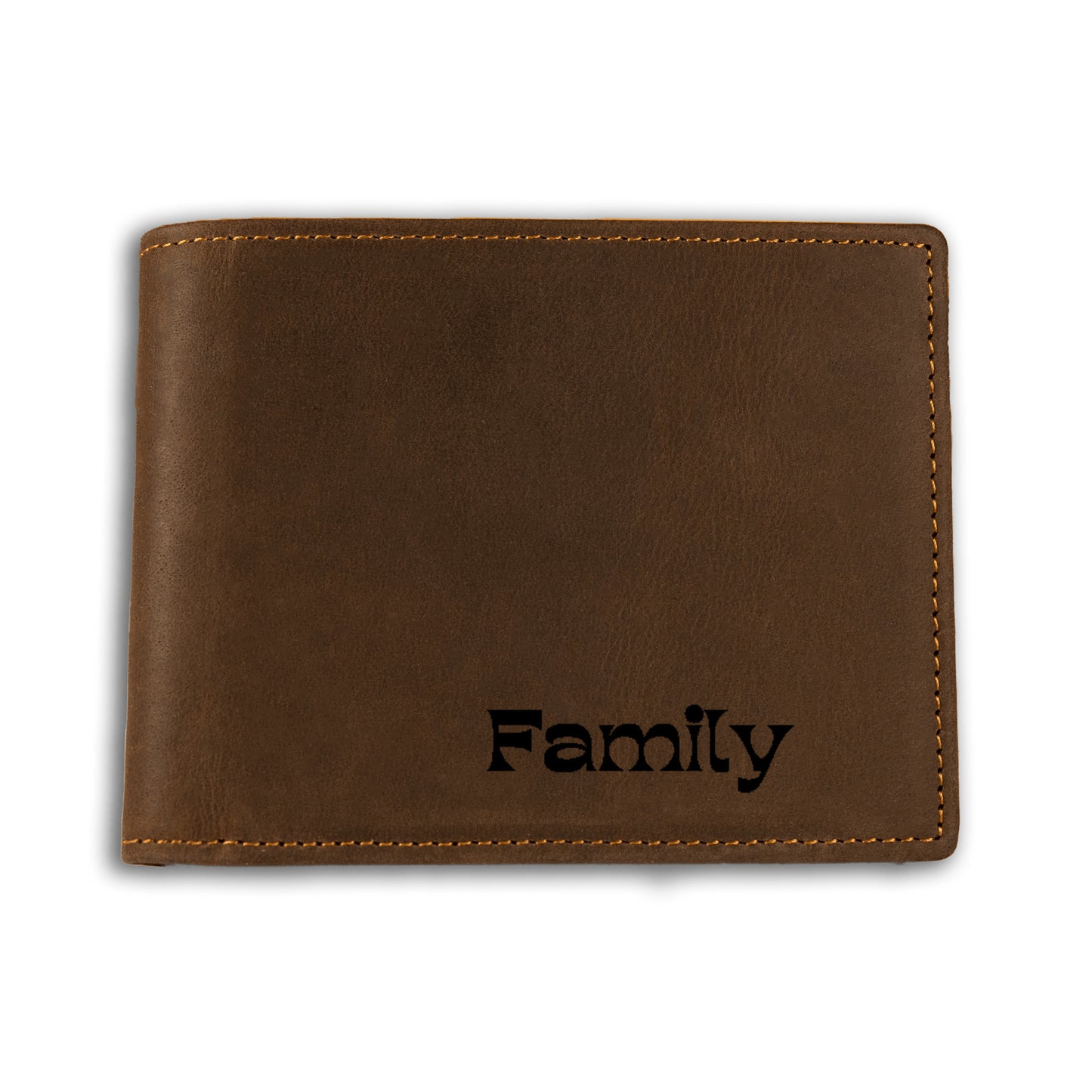 Family Genuine Leather Wallet| Custom Gift for Men| Wallet for the modern man| Stylish and Functional gift- free shipping to USA