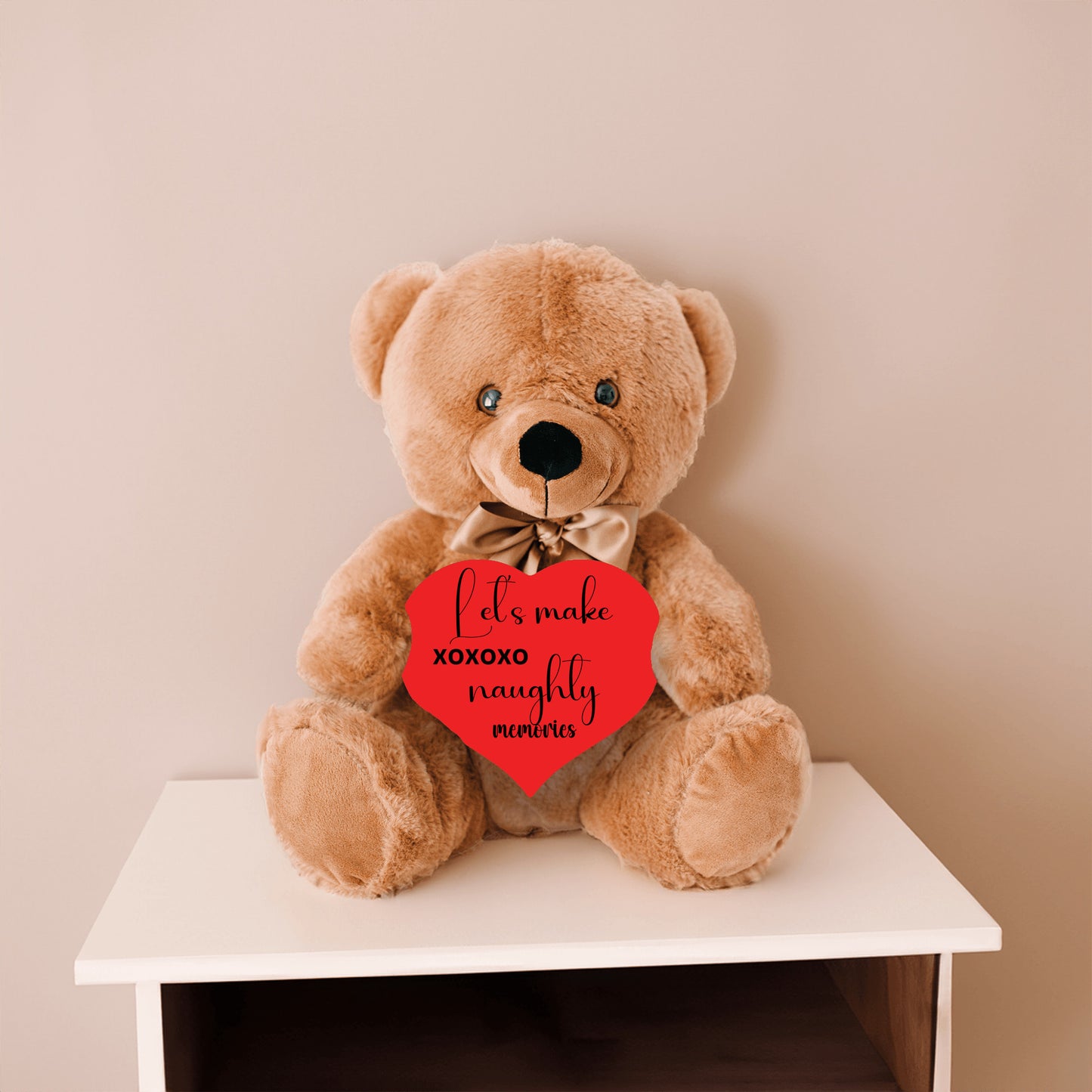 Naughty Memories Teddy Bear | Couples Teddy Bear| - free shipping to USA