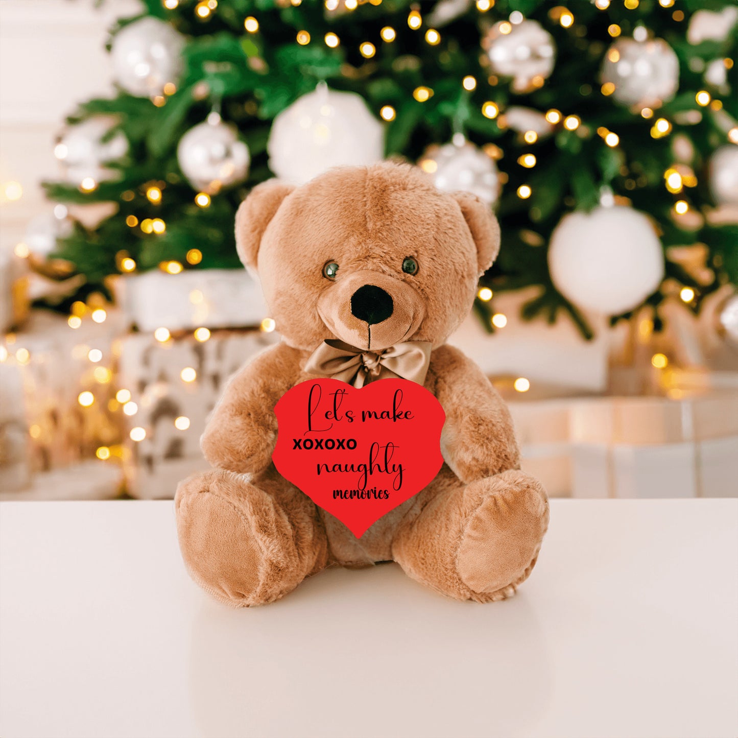 Naughty Memories Teddy Bear | Couples Teddy Bear| - free shipping to USA