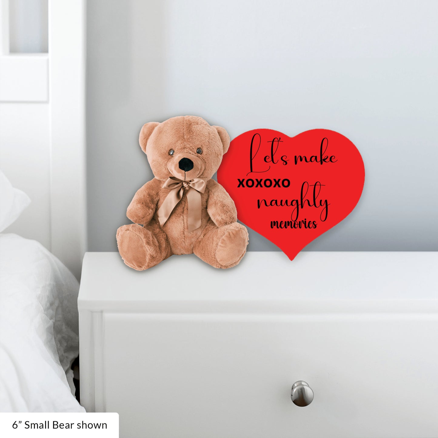 Naughty Memories Teddy Bear | Couples Teddy Bear| - free shipping to USA