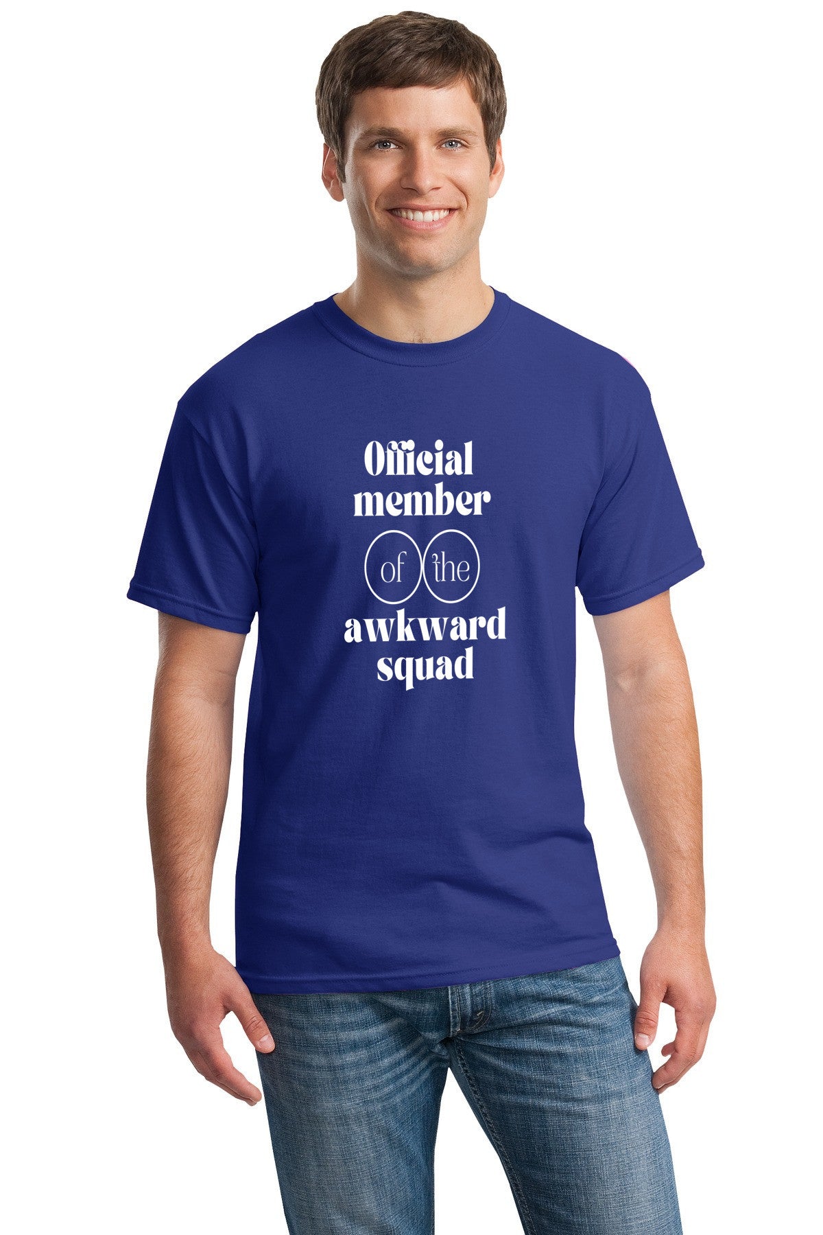 Awkwardly Awesome Unisex Gildan 5000 Heavy Cotton T-shirt  - free shipping to USA