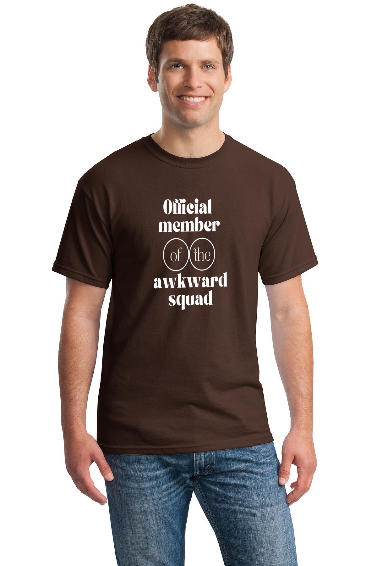 Awkwardly Awesome Unisex Gildan 5000 Heavy Cotton T-shirt  - free shipping to USA