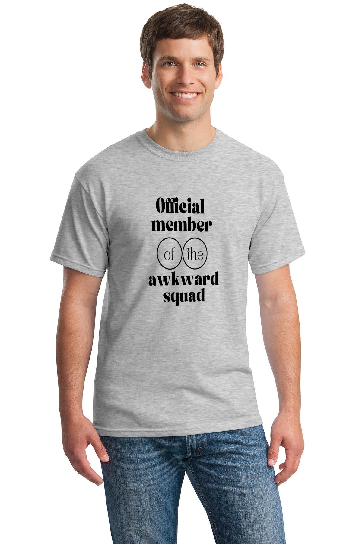 Awkwardly Awesome Unisex Gildan 5000 Heavy Cotton T-shirt  - free shipping to USA