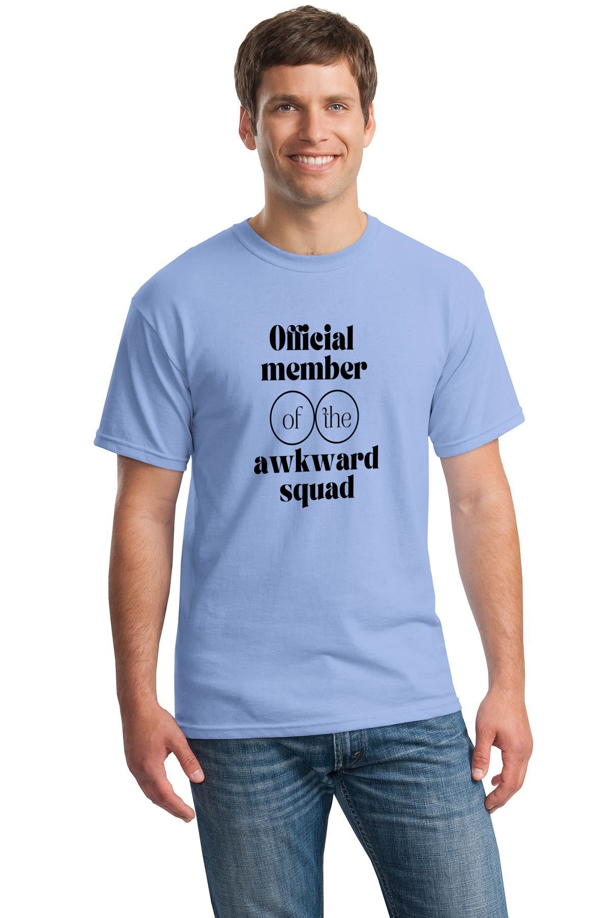 Awkwardly Awesome Unisex Gildan 5000 Heavy Cotton T-shirt  - free shipping to USA