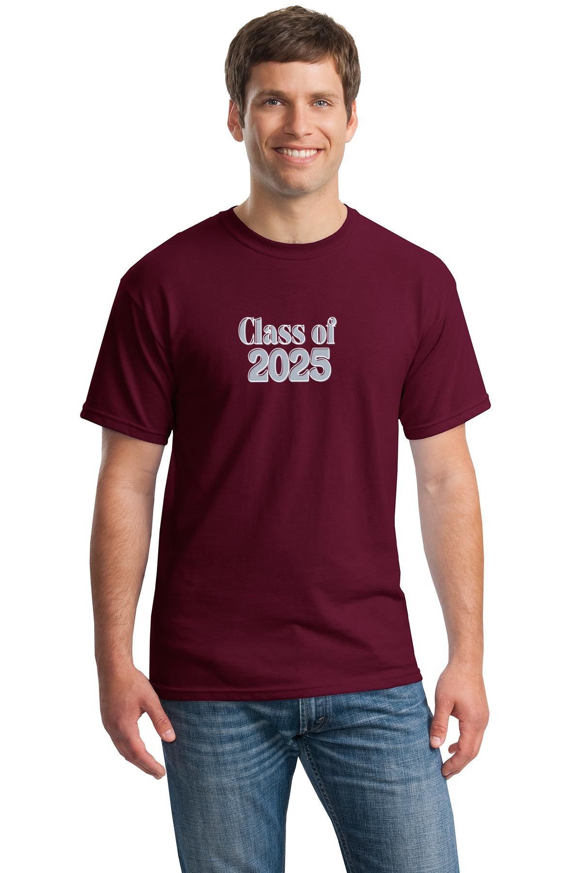 Class of 2025 Unisex T-shirt | Gildan 5000 Heavy cotton t-shirt| free shipping to USA