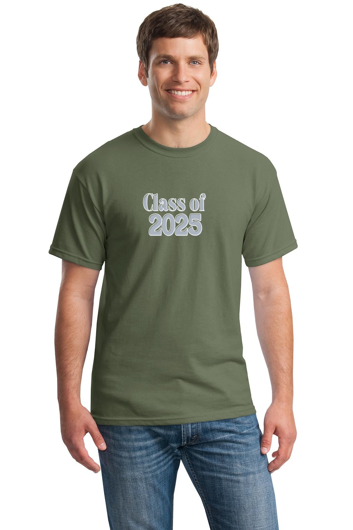 Class of 2025 Unisex T-shirt | Gildan 5000 Heavy cotton t-shirt| free shipping to USA