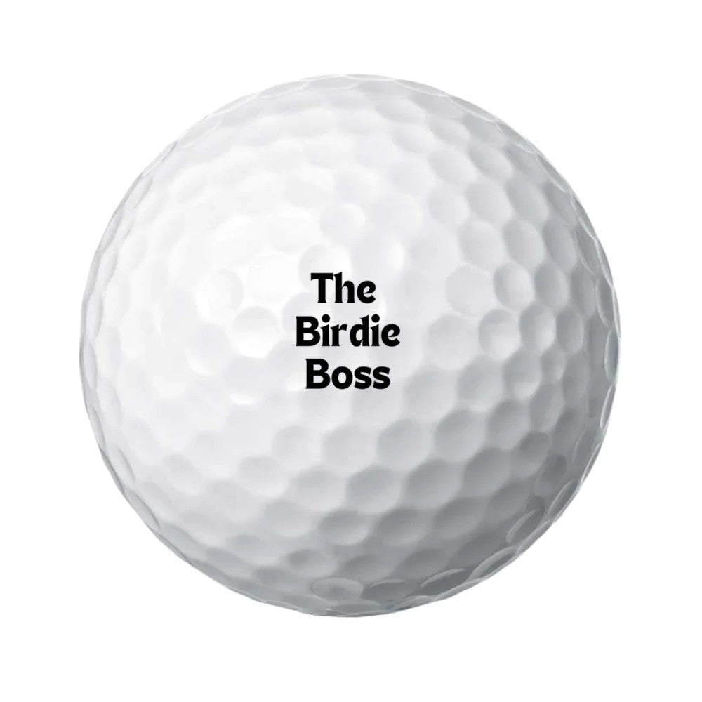 The Birdie Boss Customized Golf Ball set | 6 Golf balls | -free shipping to USA